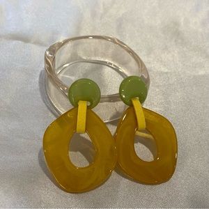 Y2K acrylic jewelry set